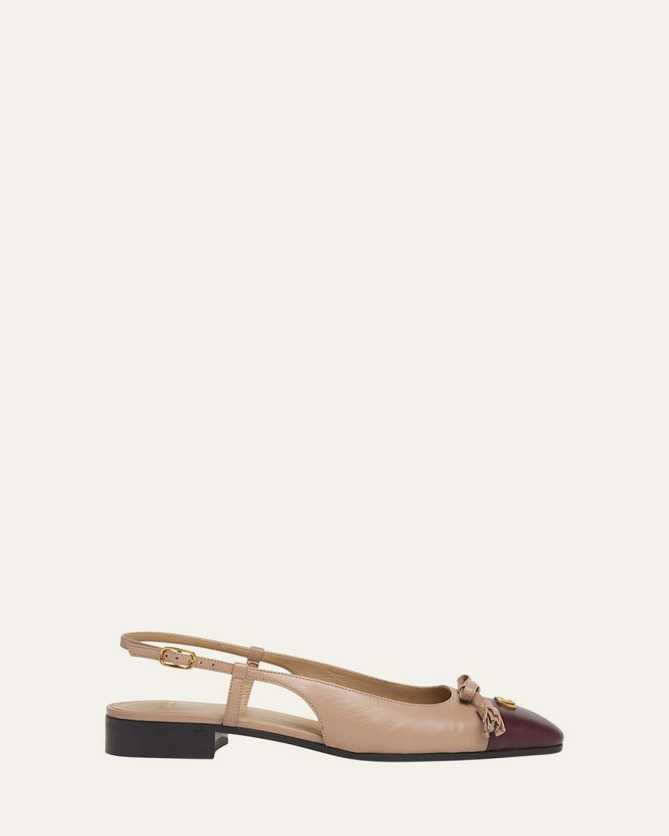 Slingback Ballerina Pumps